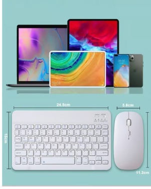 Miniatura 2 de Teclado Bluetooth Colores 7¨ TEC038